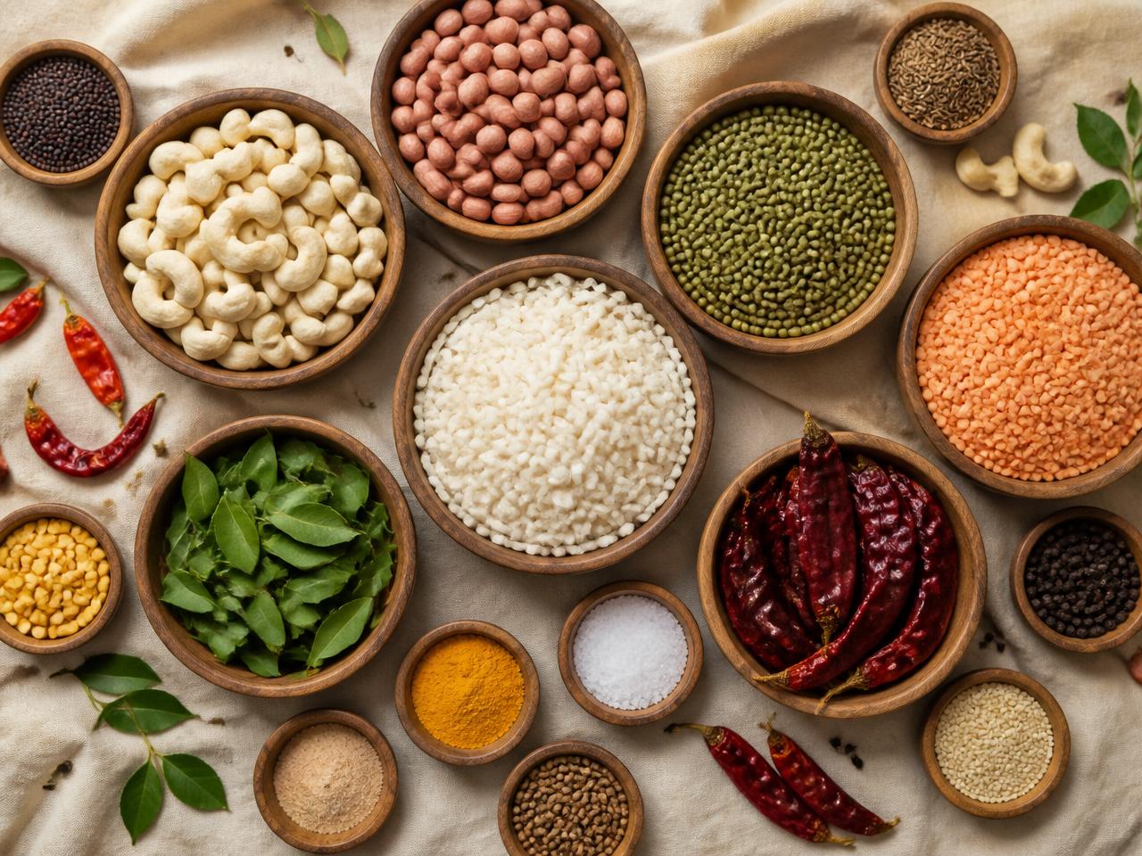 Ingredients for build-your-own mixture